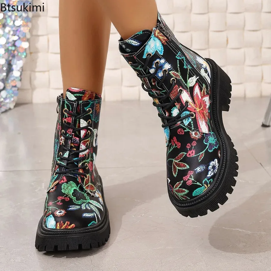 New Fashion Women's Boots Side - New Ethnic Fashion ulasan dan harga